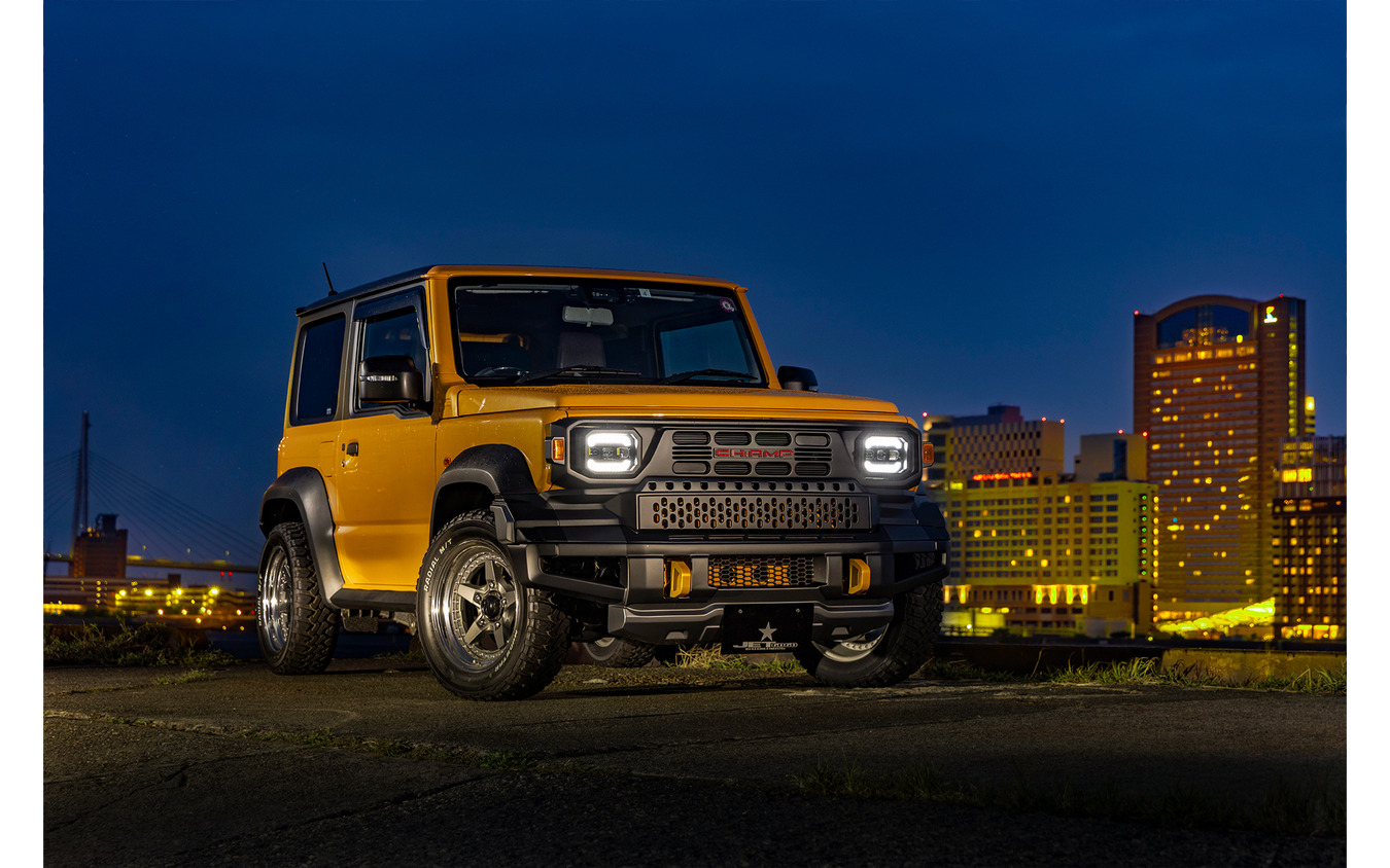 ガレージイル『ジムニーシエラ/ノマド』用の新型フェイスキット「CH:AMP」