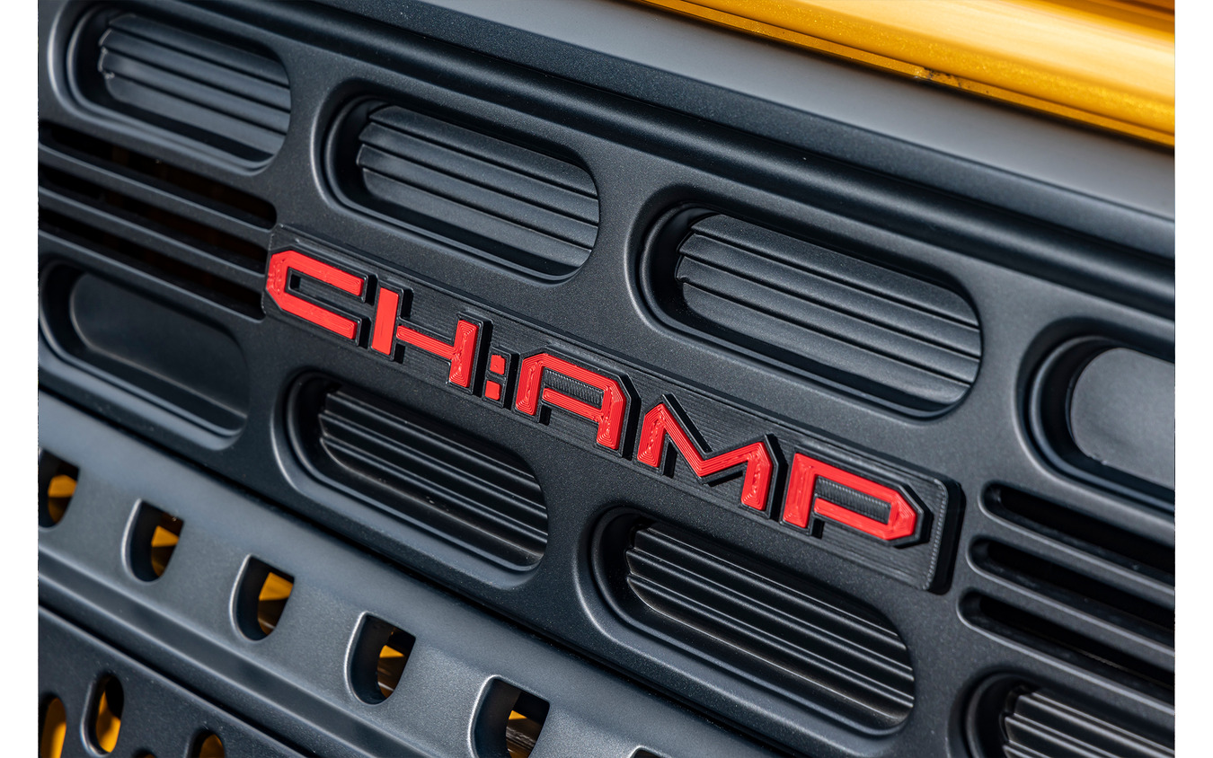 ガレージイル『ジムニーシエラ/ノマド』用の新型フェイスキット「CH:AMP」