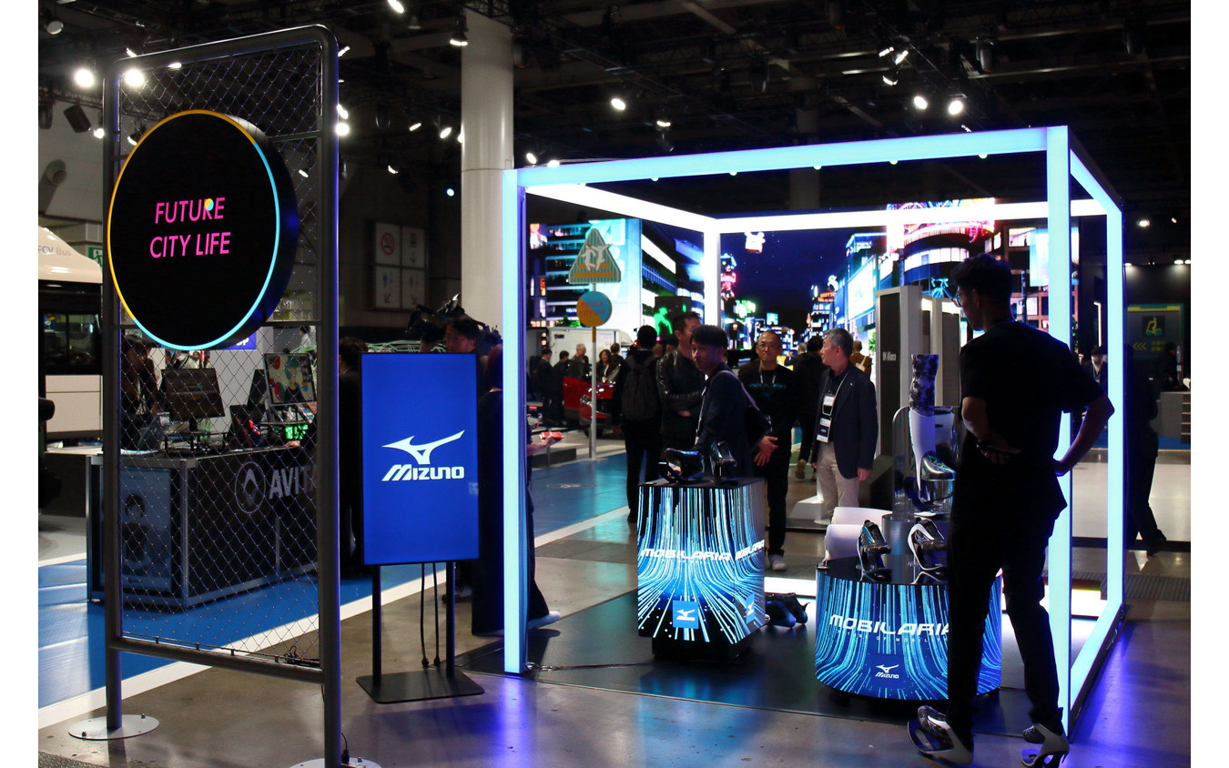 ミズノの展示