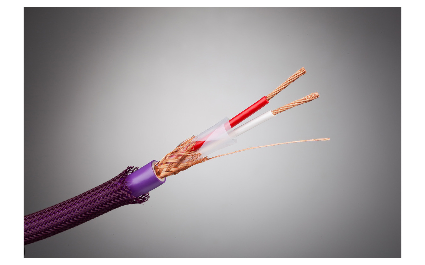 カー用の「スピーカーケーブル」の一例(チェルノフケーブル)。