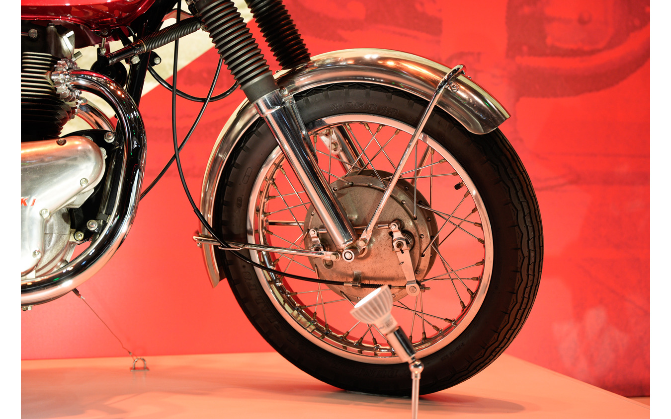 カワサキ「W」ブランド60周年記念展示の『650-W1』（ジャパンモビリティショー2025）