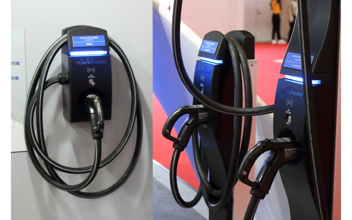 ニチコンのサイクリックマルチ充電器（ジャパンモビリティショー2025）