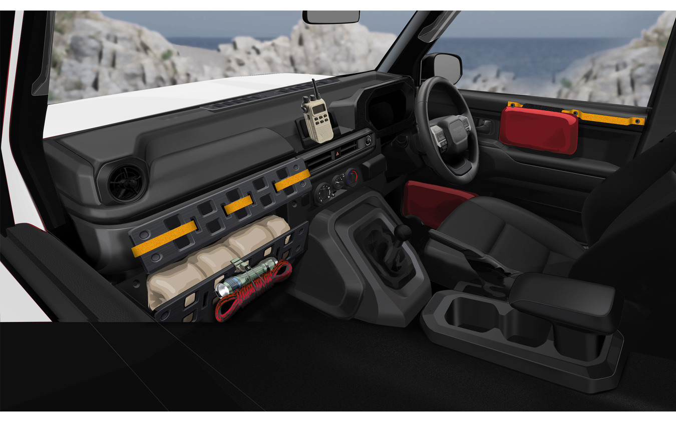 トヨタ ランドクルーザーFJのインテリア、使用イメージ