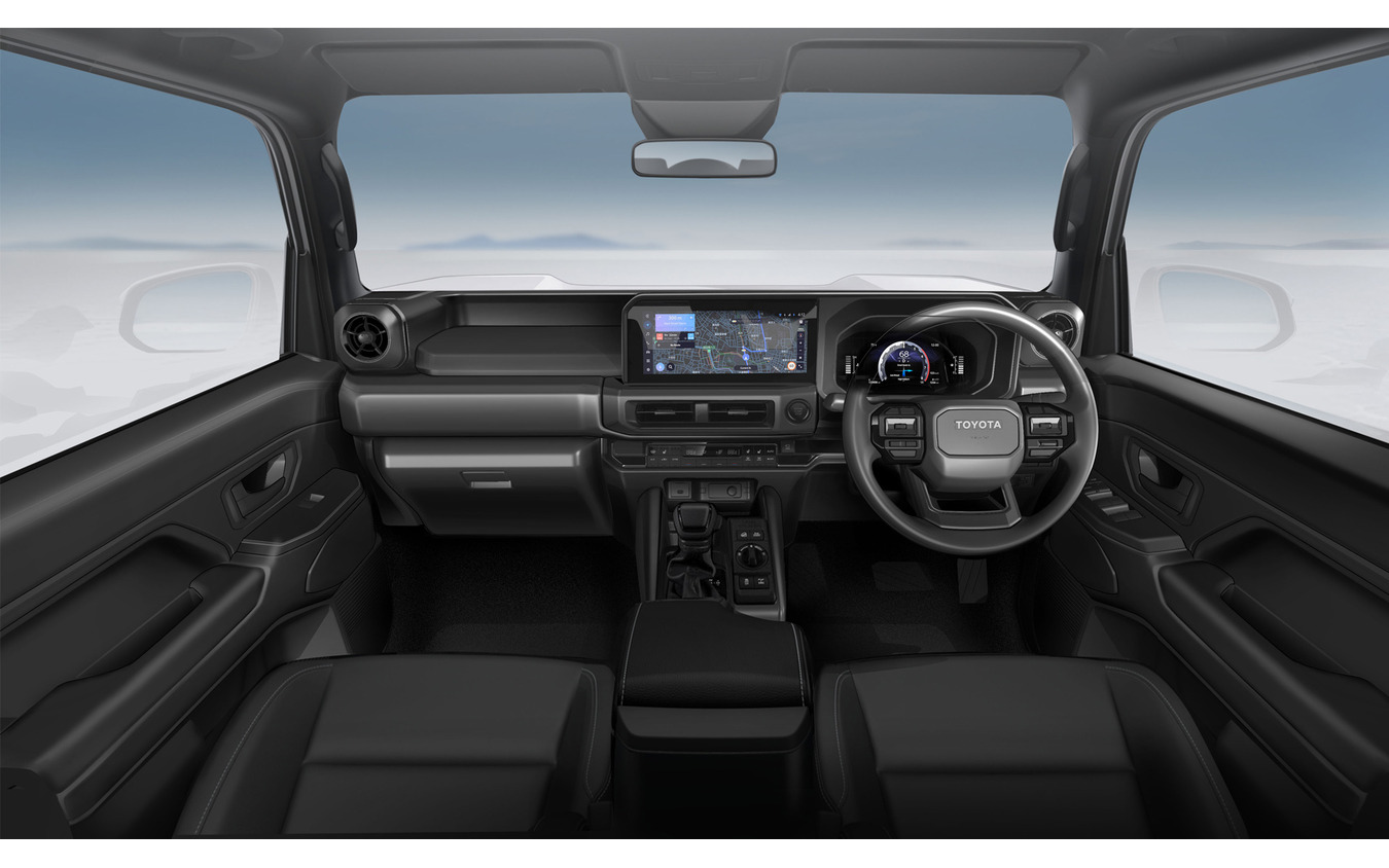 トヨタ ランドクルーザーFJのインテリアデザインスケッチ