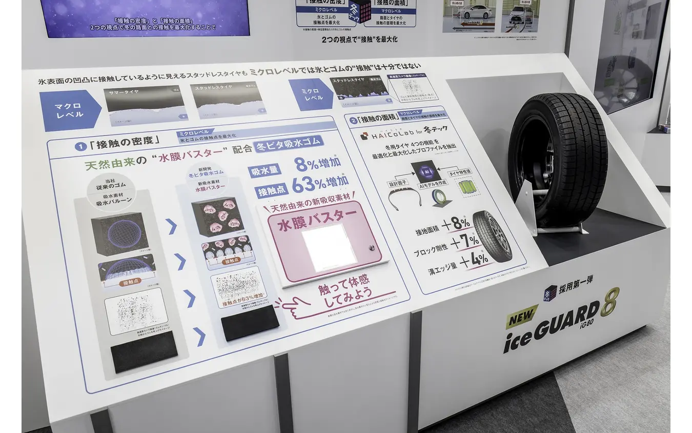 ヨコハマタイヤブース…ジャパンモビリティーショー2025