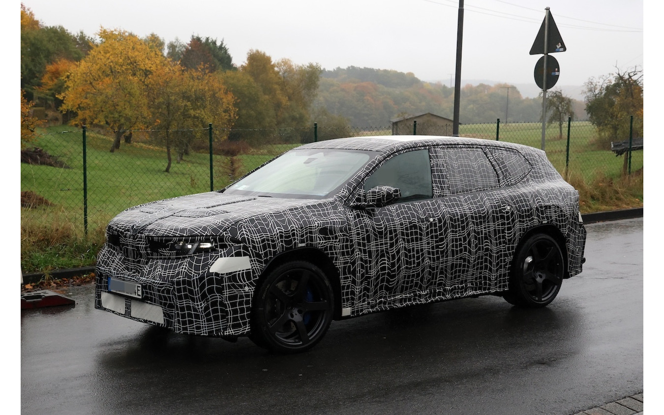 BMW iX3M プロトタイプ　スクープ写真