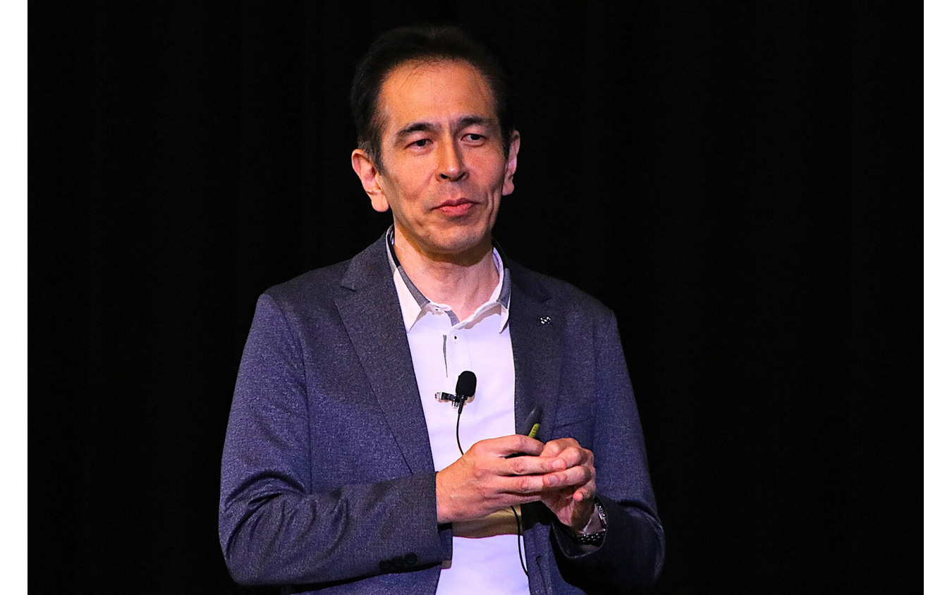 新型CX-5の開発を取りまとめたマツダ商品開発本部主査の山口浩一郎さん