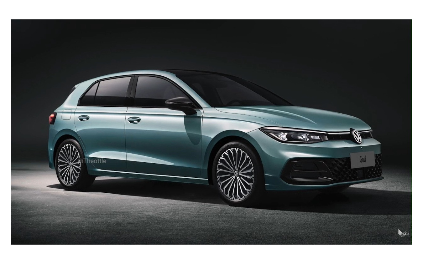 VW ゴルフ Mk. 9 予想CG