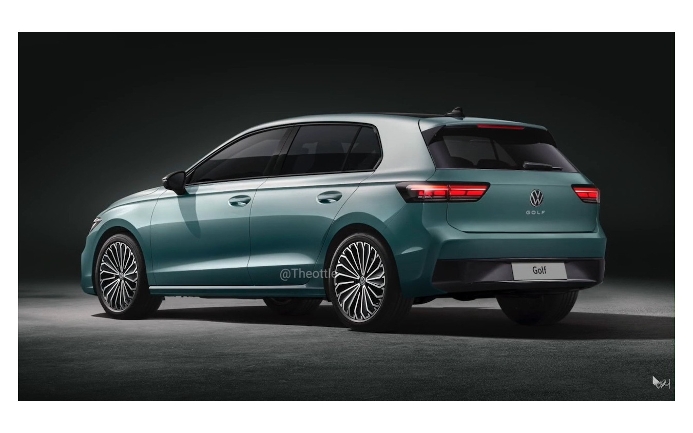 VW ゴルフ Mk. 9 予想CG