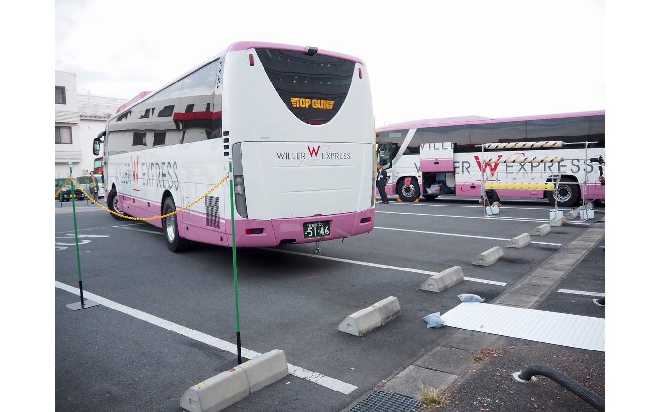 WILLER トップガンコンテスト2025 予選、バック駐車。レーザーで位置を測定する