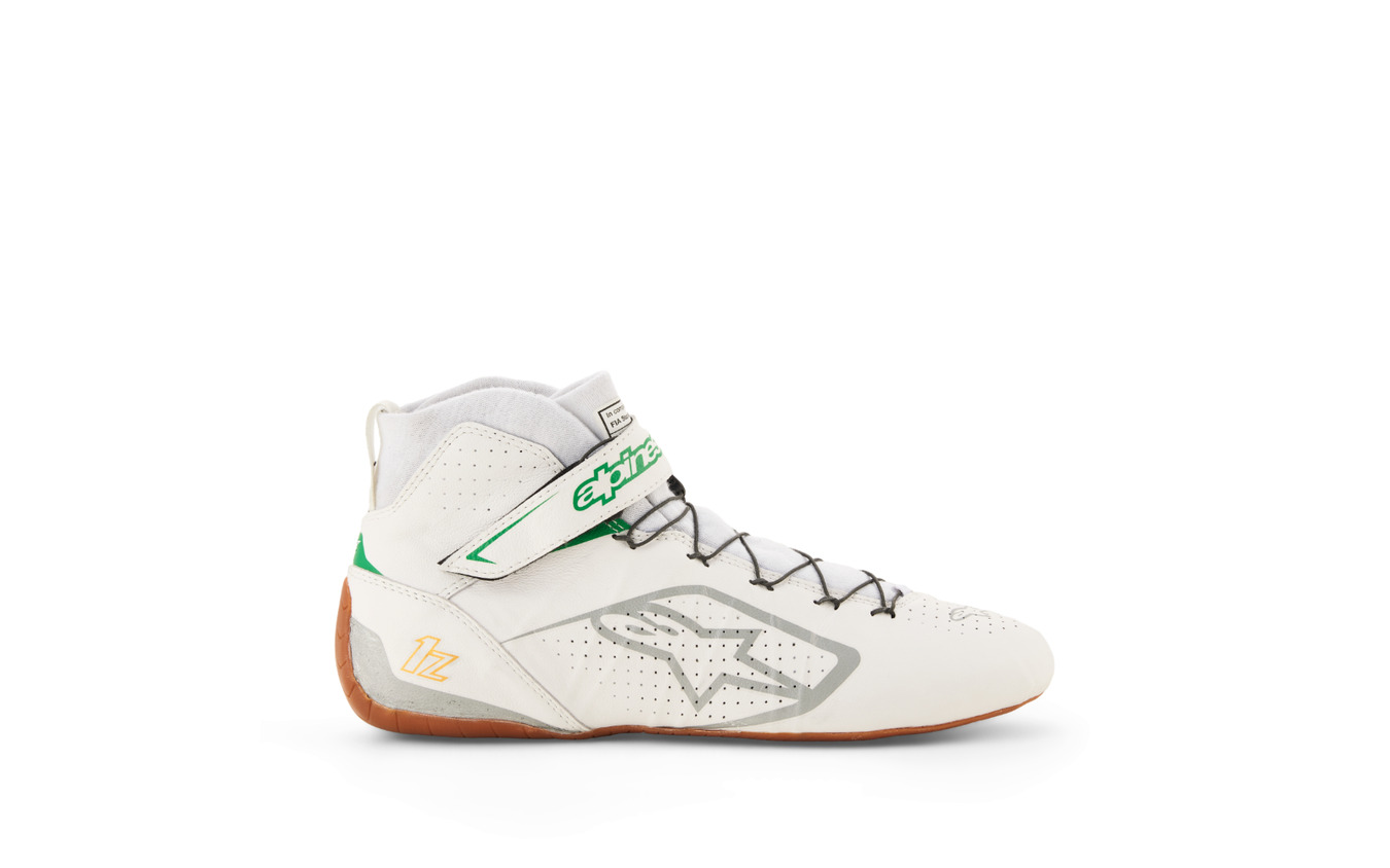TECH-1 Z V3 SHOES FIA（2062 WHITE GREEN GUM SILVER）