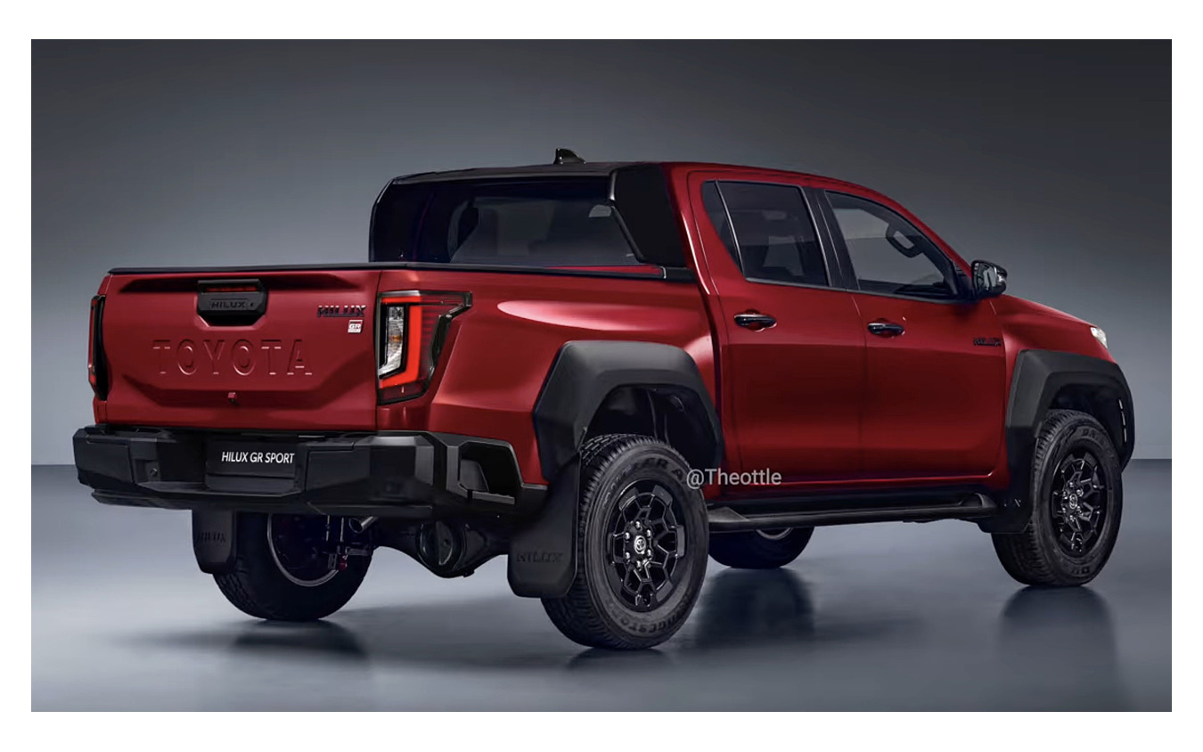 トヨタ ハイラックス GRスポーツ 予想CG