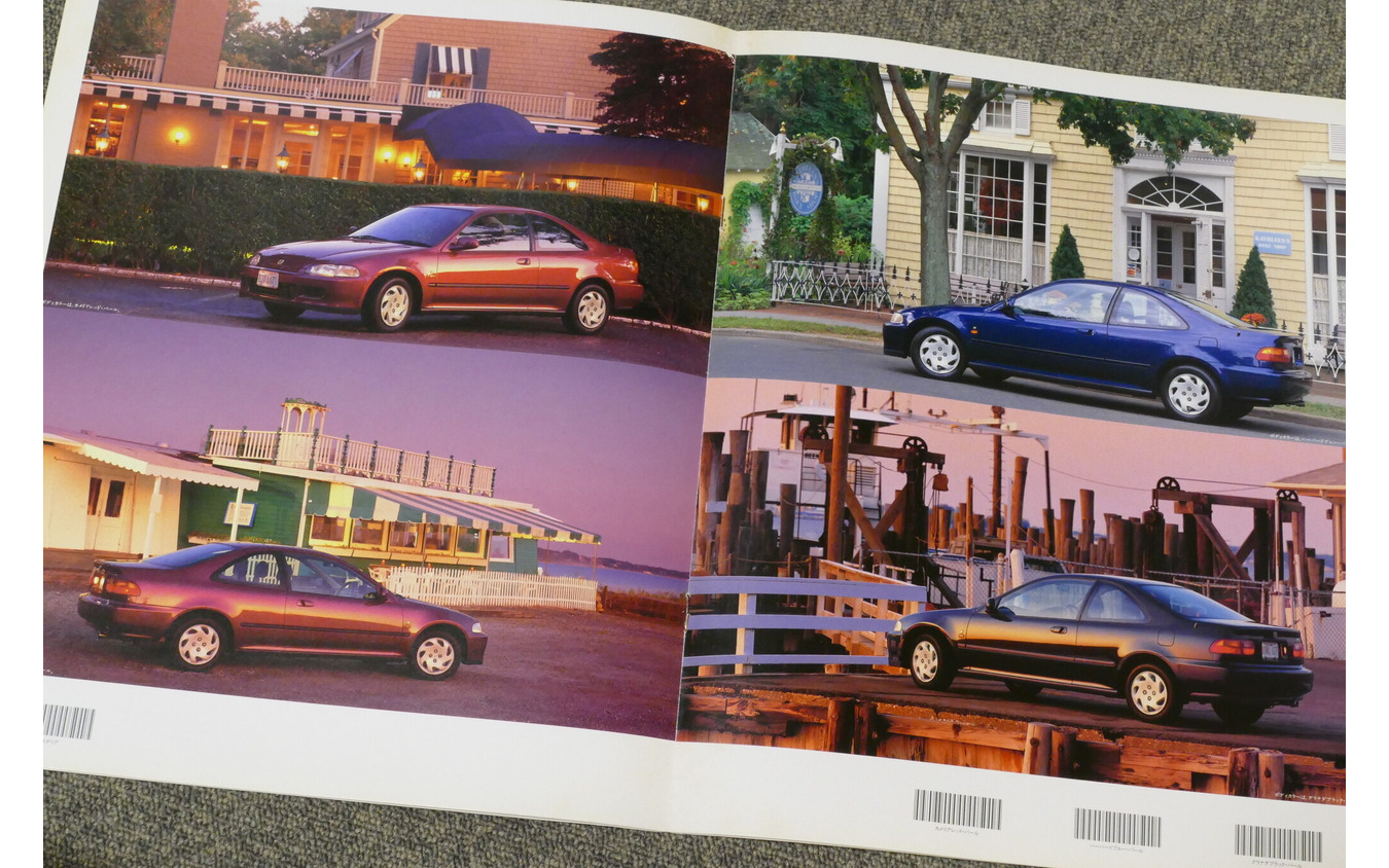 ホンダ・シビッククーペ（初代）当時のカタログ