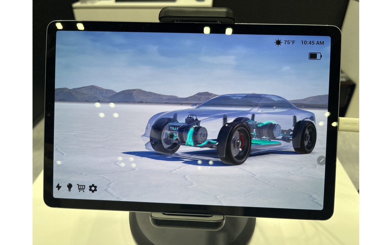 Nova で生成した車載UIのデモ