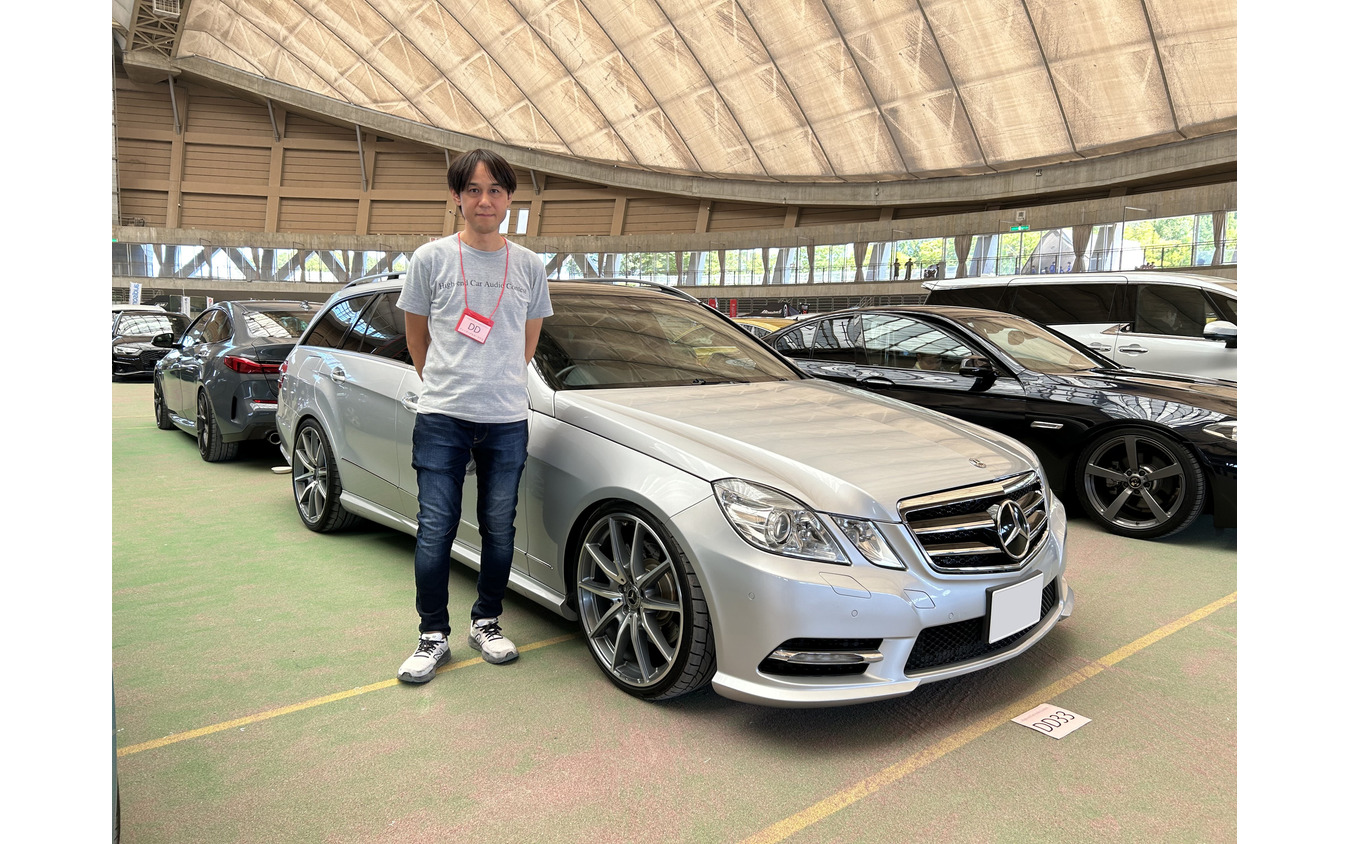 carrozzeria TS-Z1GRデモカー メルセデス・ベンツ E350【カーオーディオクラブ代表 高橋祐人さん】