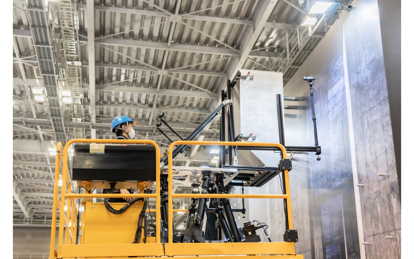 iREX2023 での人機 GSP ver.1.3 における鋼製ブラケット取付作業デモンストレーション