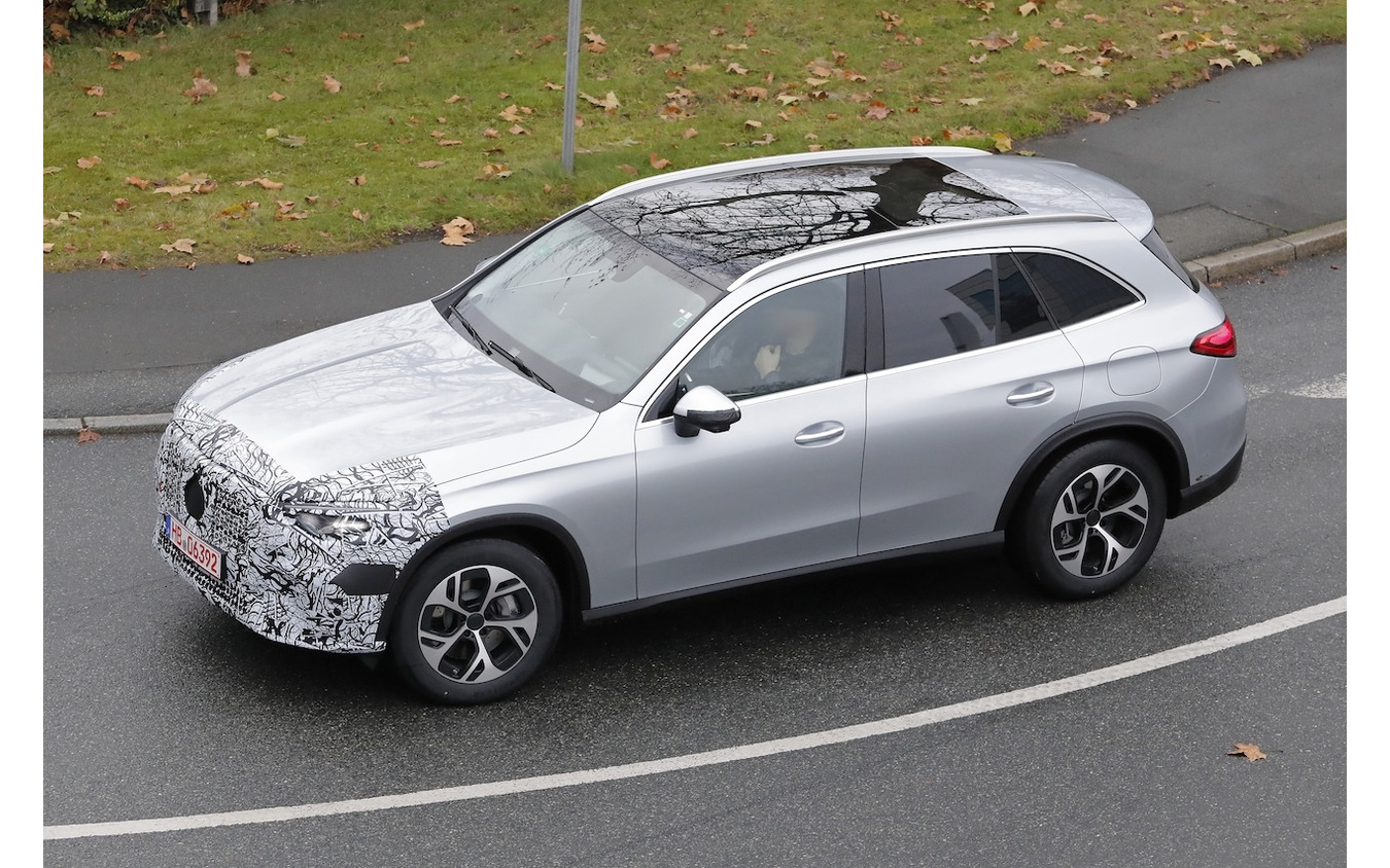 メルセデスベンツ GLC 改良新型のプロトタイプ