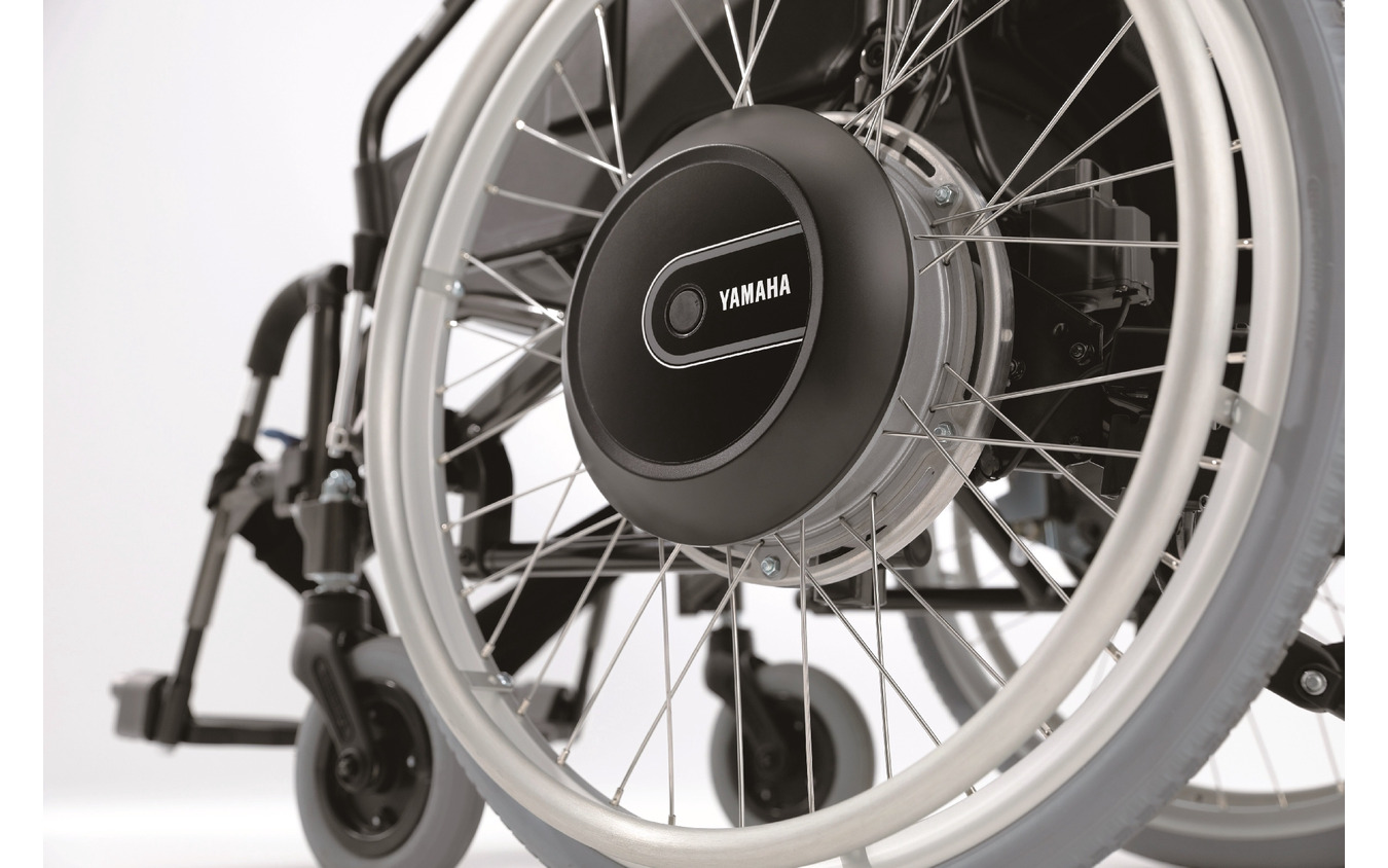 ヤマハの車いす電動化ユニット「JWG-1」