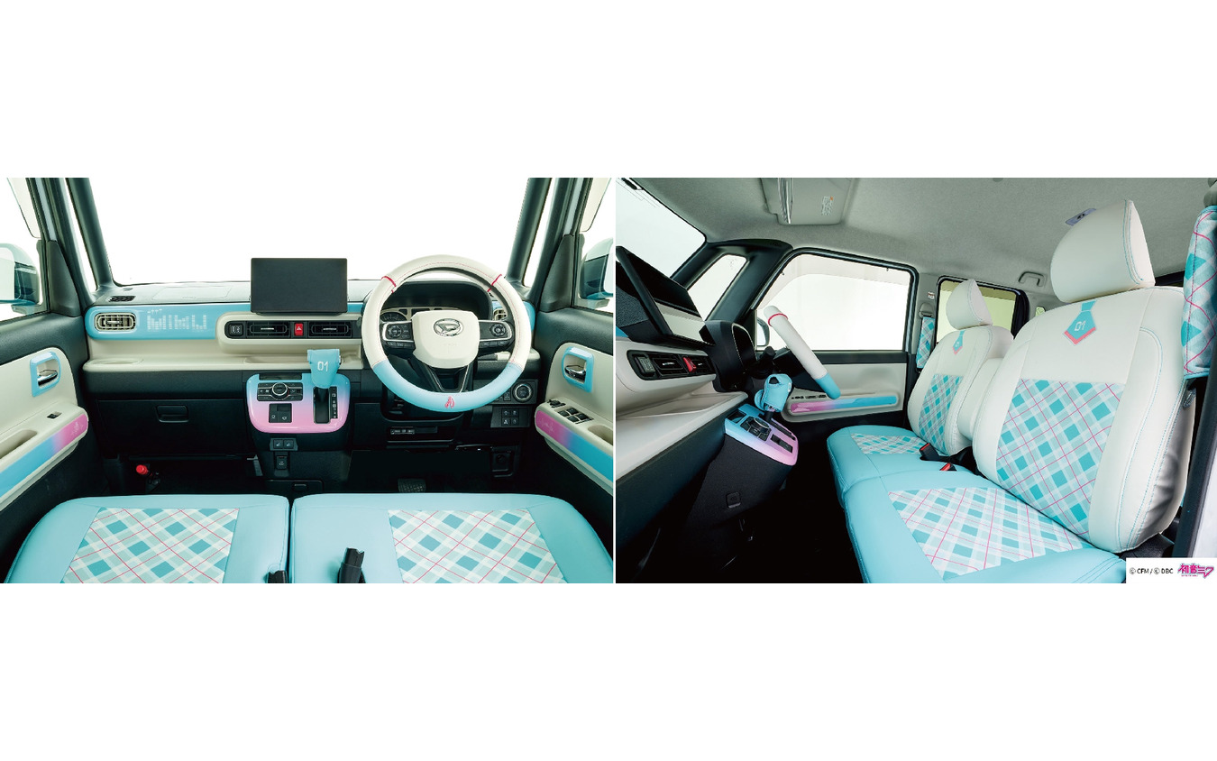 ダイハツ『ムーヴキャンバス』専用の用品パッケージ「ムーヴキャンバス 初音ミク エディション（愛称：ミクキャンバス2）