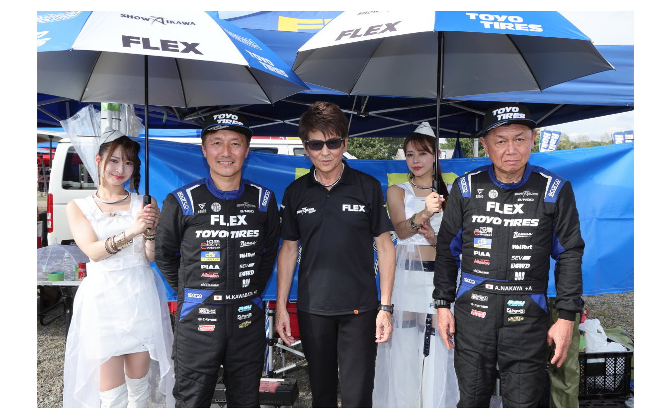 哀川翔が総監督を務めるFLEX SHOW AIKAWA Racing