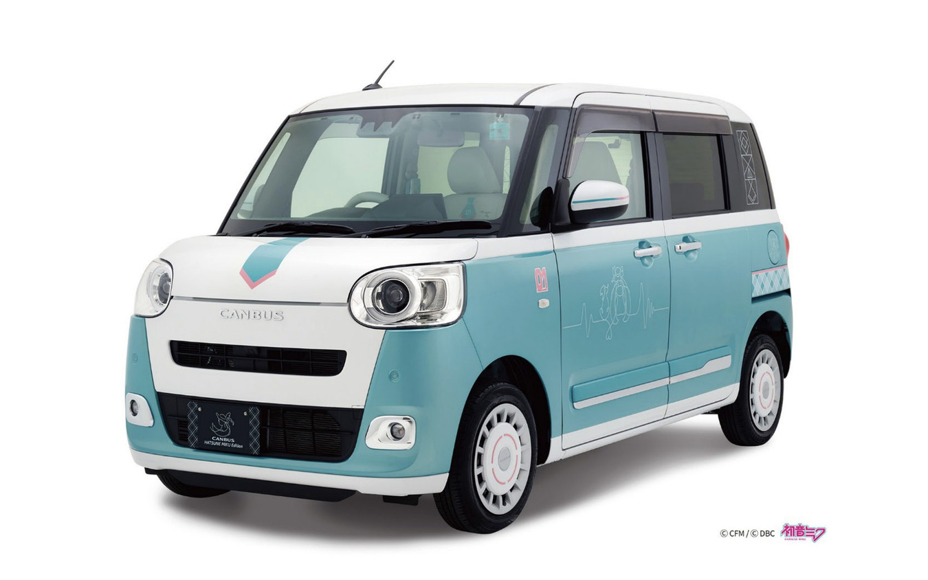 ダイハツ『ムーヴキャンバス』専用の用品パッケージ「ムーヴキャンバス 初音ミク エディション（愛称：ミクキャンバス2）