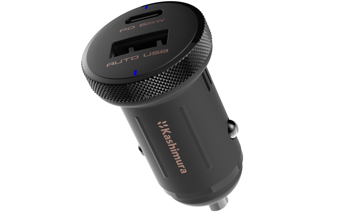 Kashimura・DC-PD65W USB 2ポート コンパクト（DC-073）
