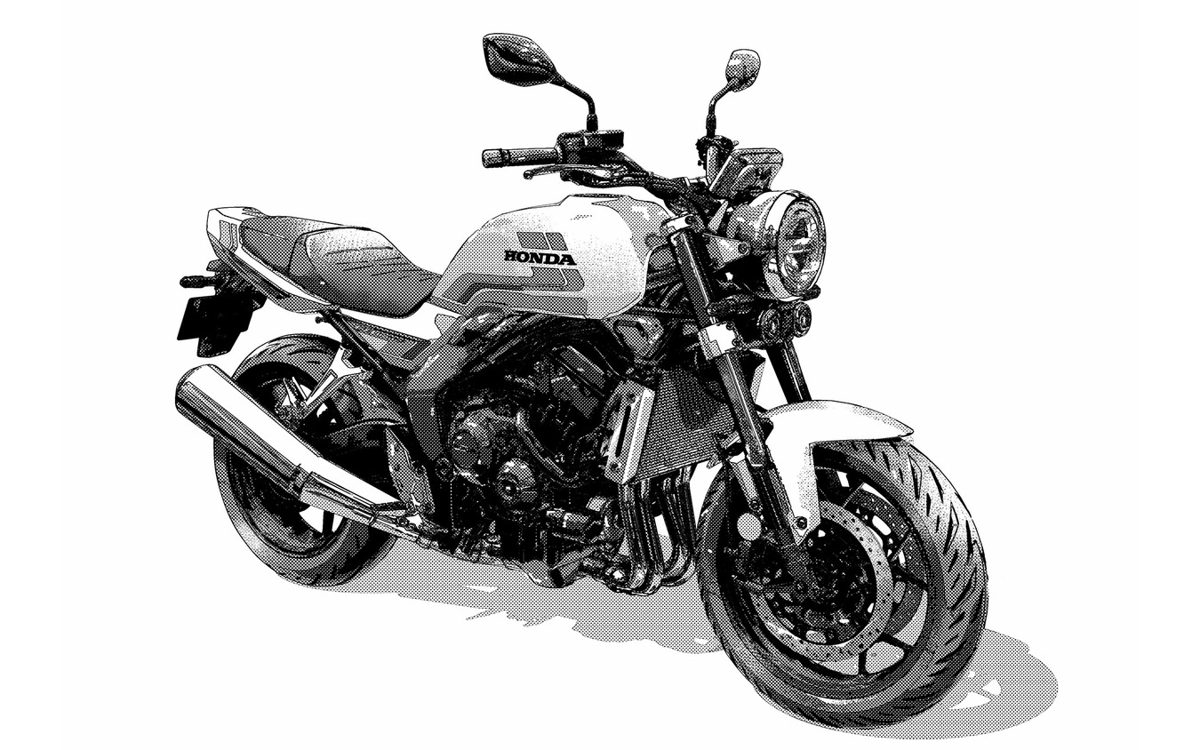 「CB1000F」3Dモデルイメージ