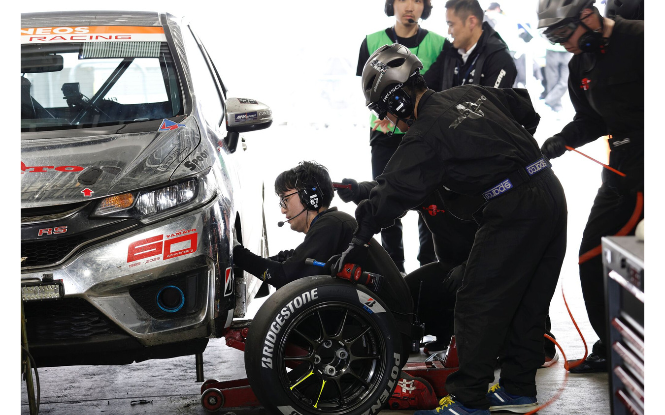 ホンダ従業員チーム「TEAM YAMATO」のフィットRS