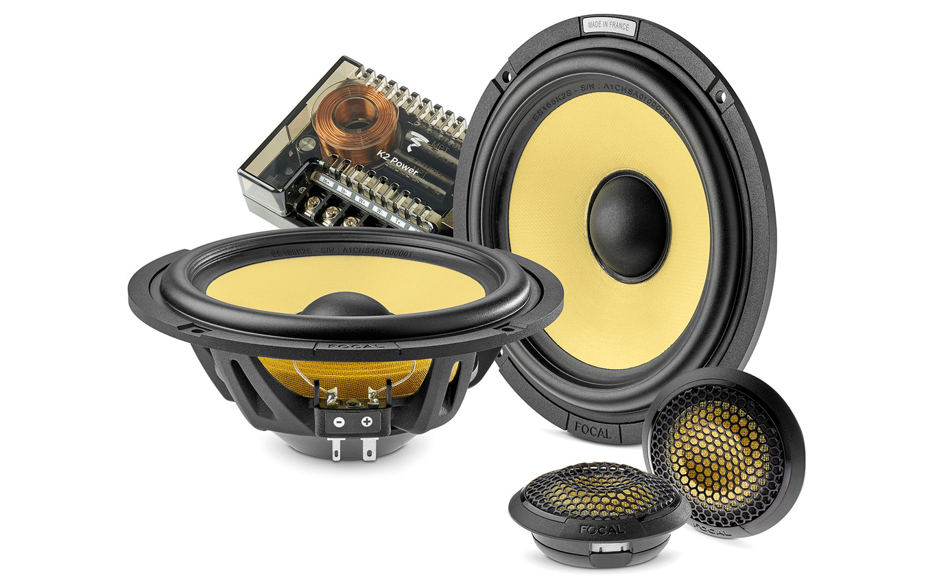 「セパレートスピーカー」の一例（フォーカル・ES 165 K2S）。