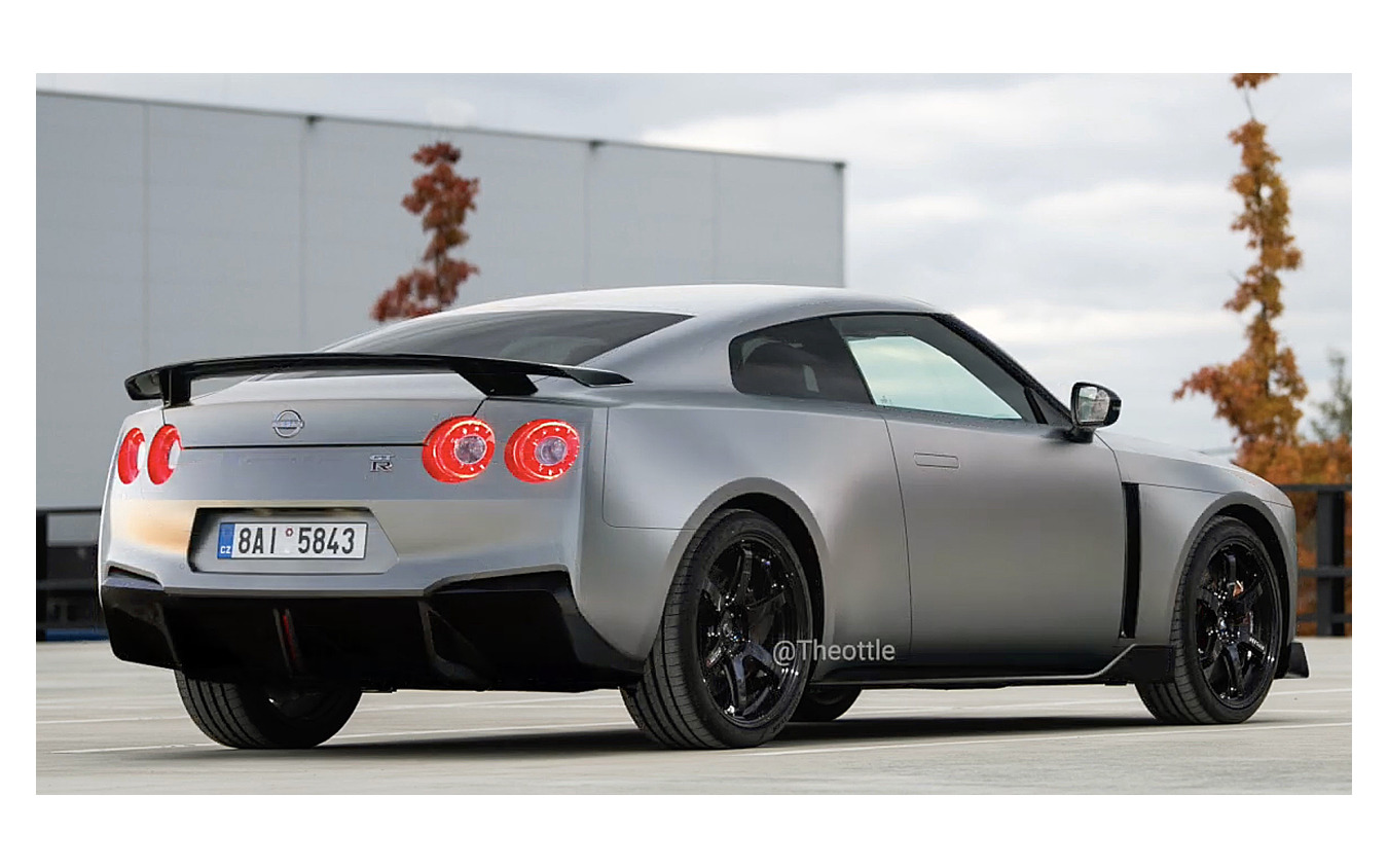 日産 GT-R 次期型の予想CG