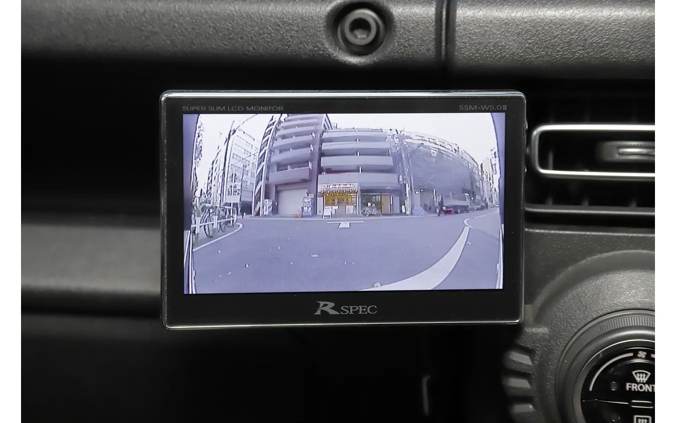 マルチVIEWフロントカメラのワイドビュー表示