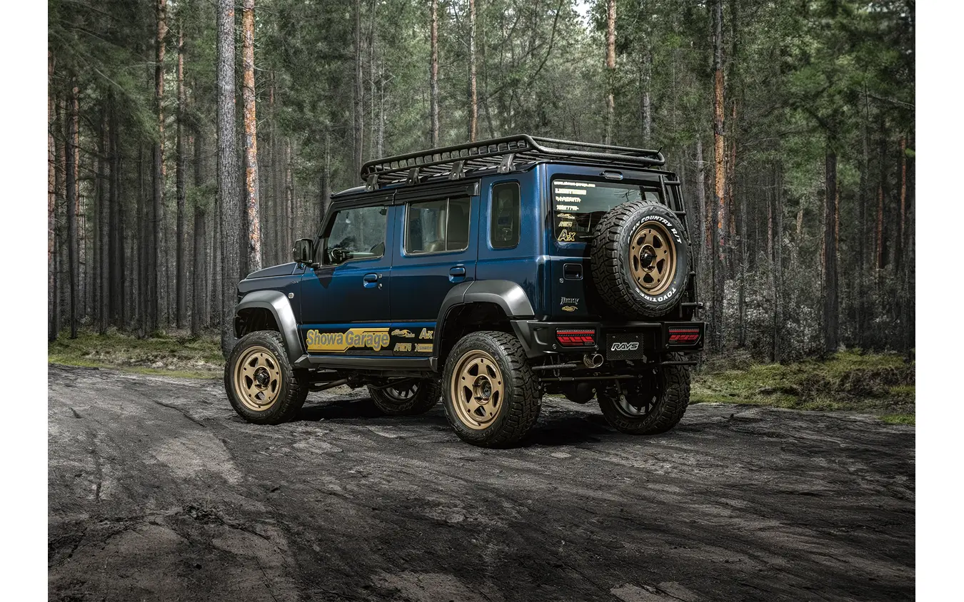 RAYS A-LAP-05X（マットガンブロンズ）× SUZUKI ジムニーノマド