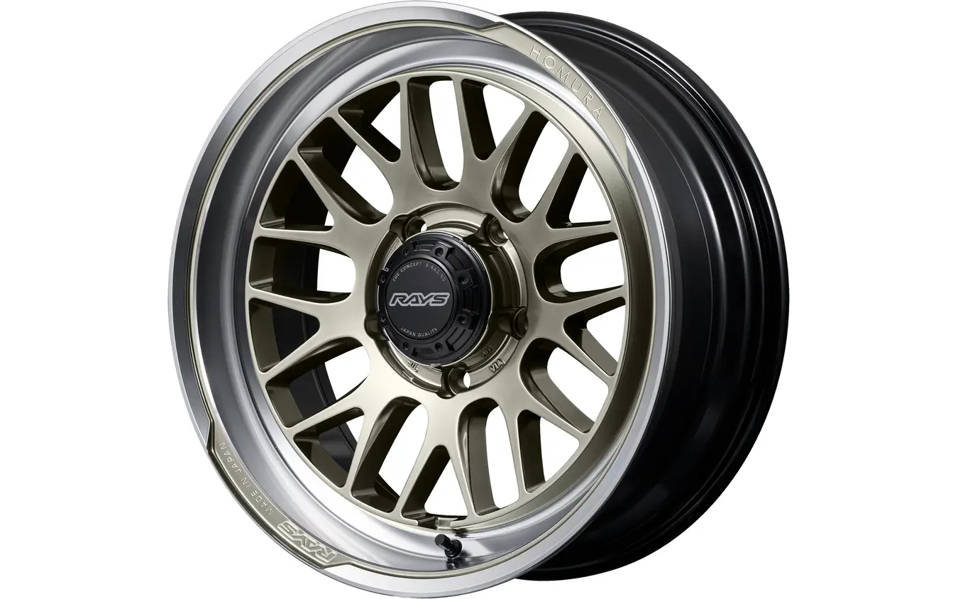 RAYS HOMURA 2X9L-RA（グレイスゴールド/リムDMC）