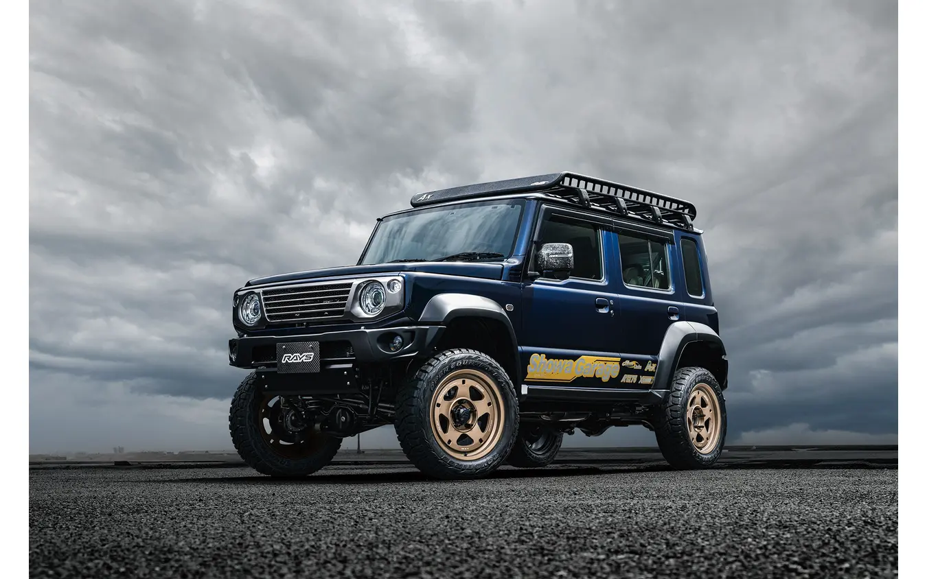 RAYS A-LAP-05X（マットガンブロンズ）× SUZUKI ジムニーノマド