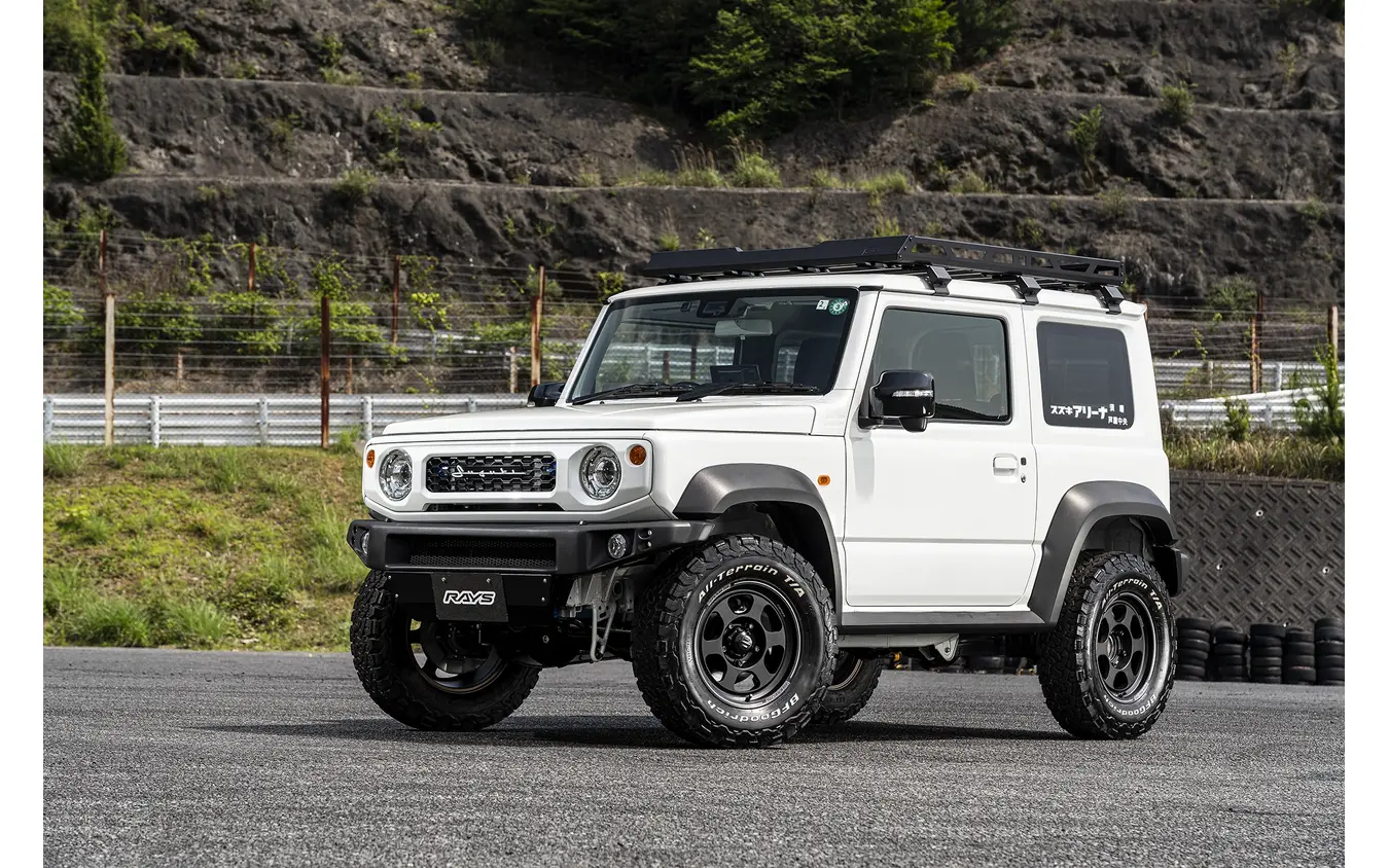RAYS VOLK RACING TE37XT for J（ブラストブラック）× SUZUKI ジムニーシエラ