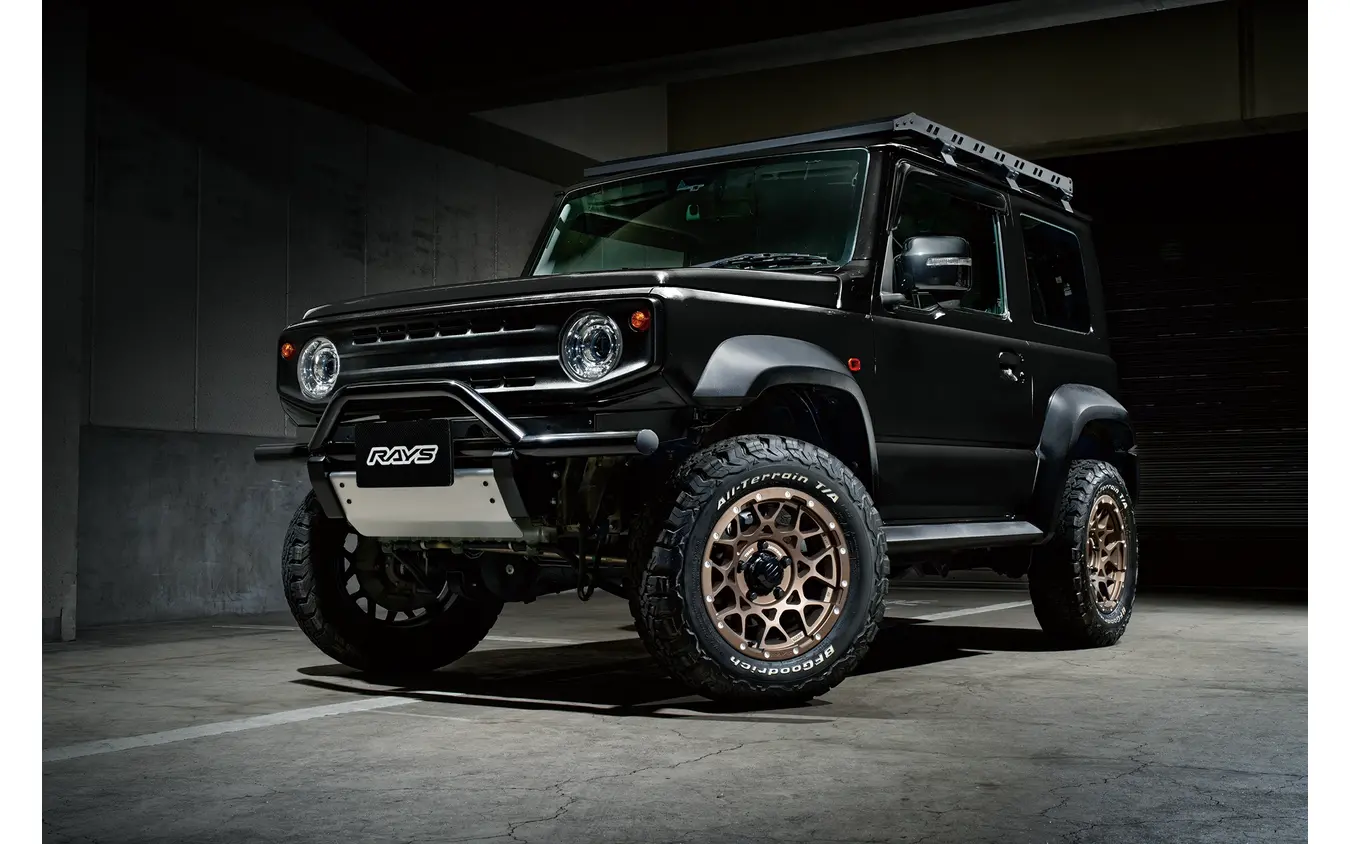 RAYS TEAM DAYTONA M8（ダークブロンズ）× SUZUKI ジムニーシエラ