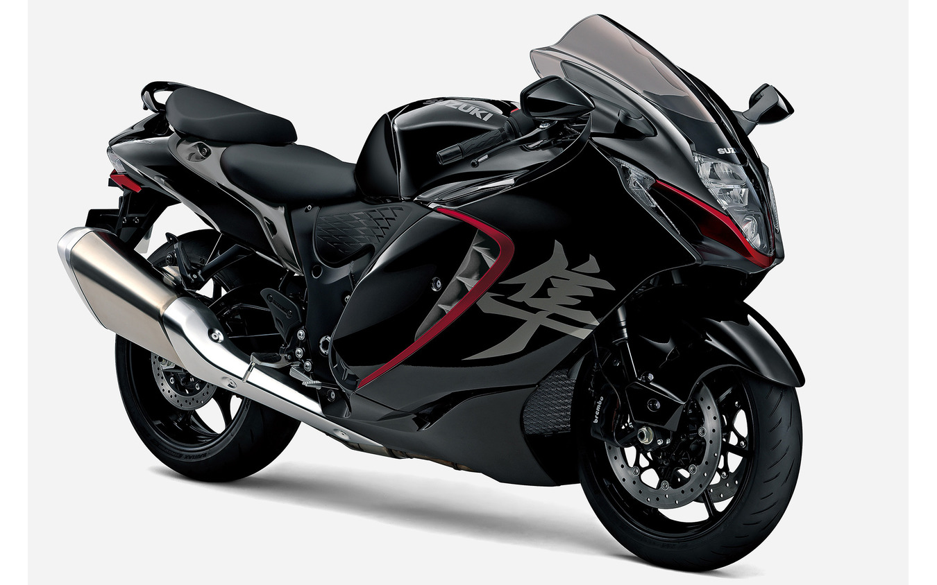 スズキ ハヤブサ（グラススパークルブラック/キャンディダーリングレッド）