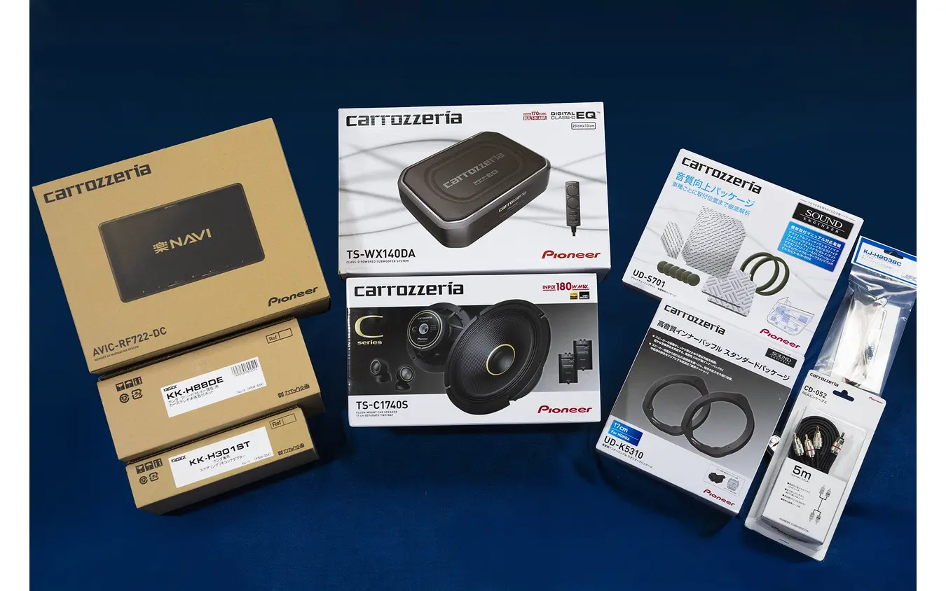 今回ダムドのデモカーであるフリードに装着された製品