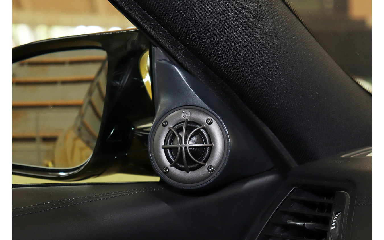 『ジパング』（鳥取県倉吉市）にて製作されたオーディオカーの一例。