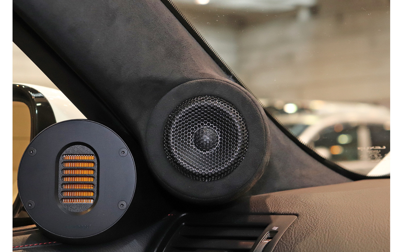 「DSP」が搭載されたオーディオカーの一例（製作ショップ：アミューズ＜広島県福山市＞）。