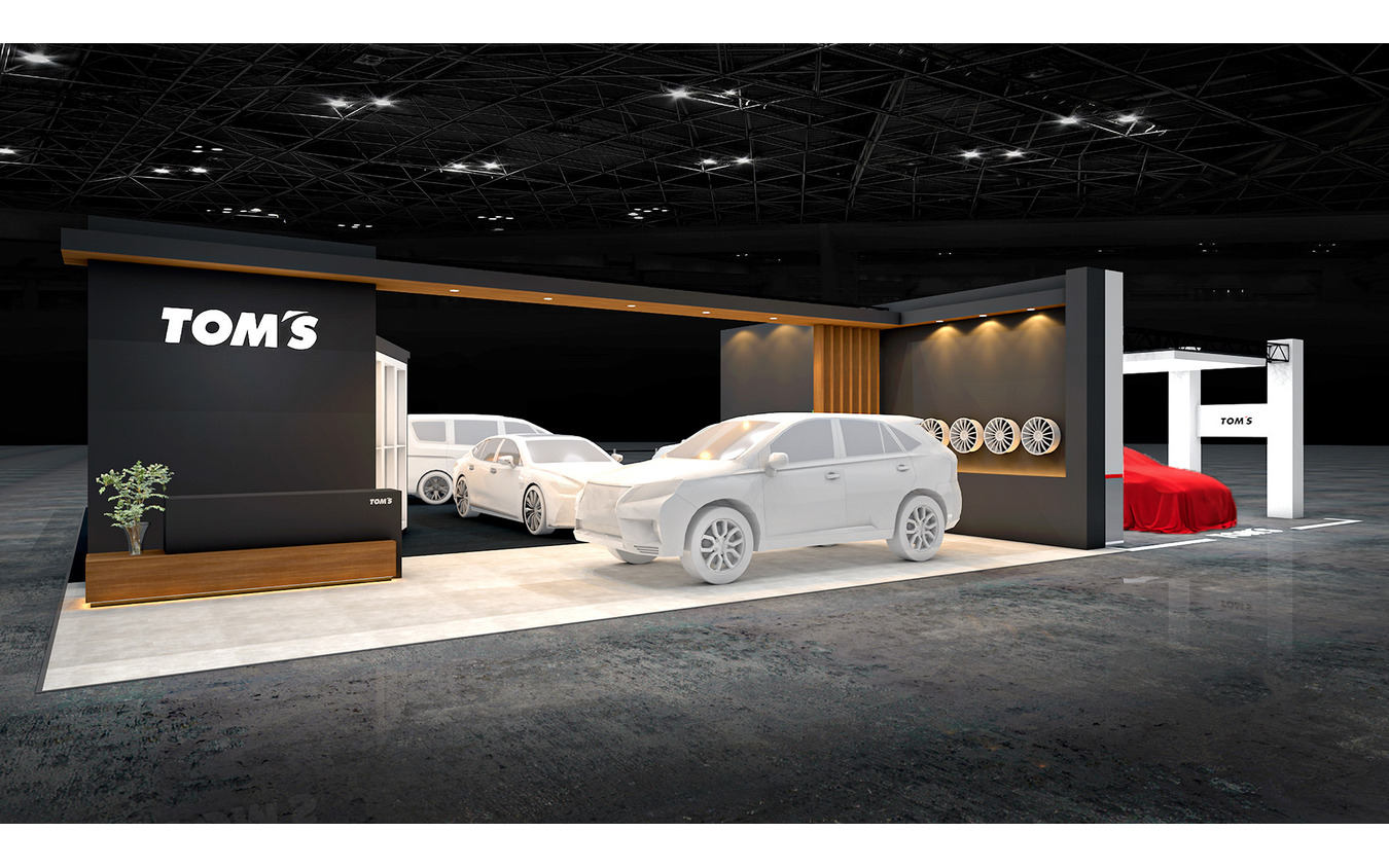 トムスの「東京オートサロン2026」ブースイメージ