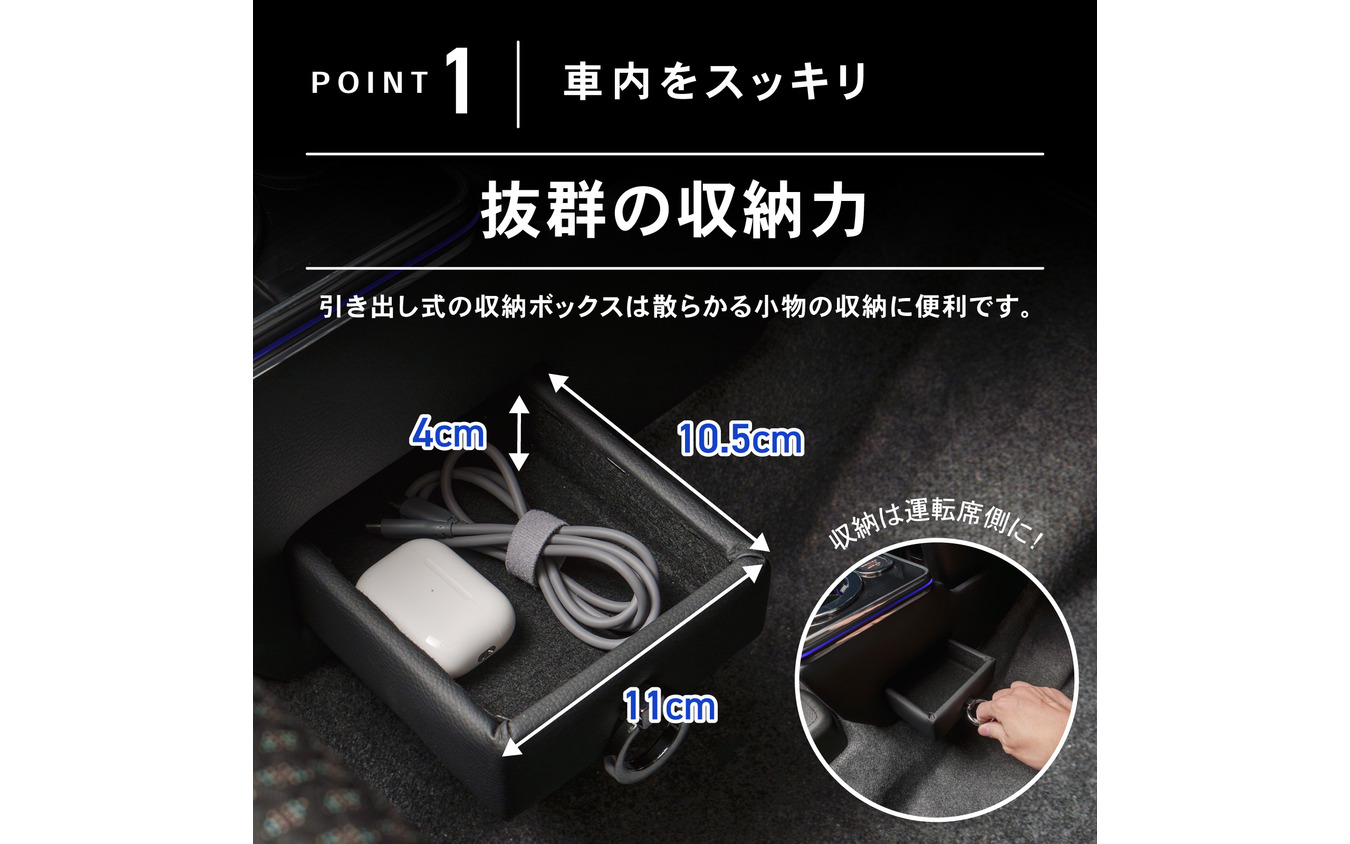 クラフトワークスの『ハスラー』『フレアクロスオーバー』専用LEDコンソールボックス