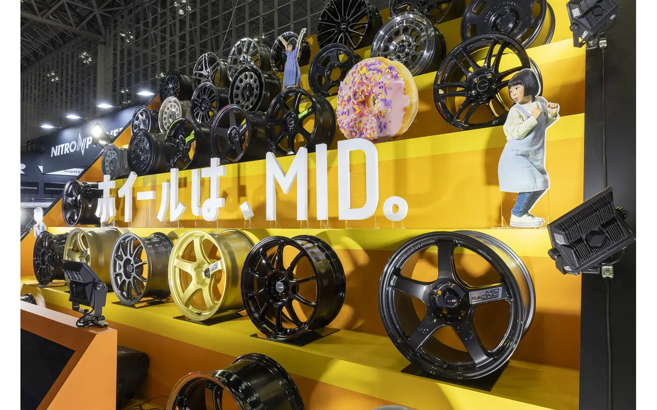MIDブース…東京オートサロン2026