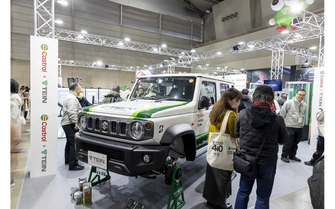 TEINブース…東京オートサロン2026