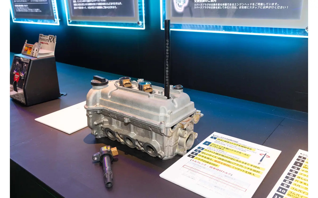 NGKスパークプラグブース…東京オートサロン2026