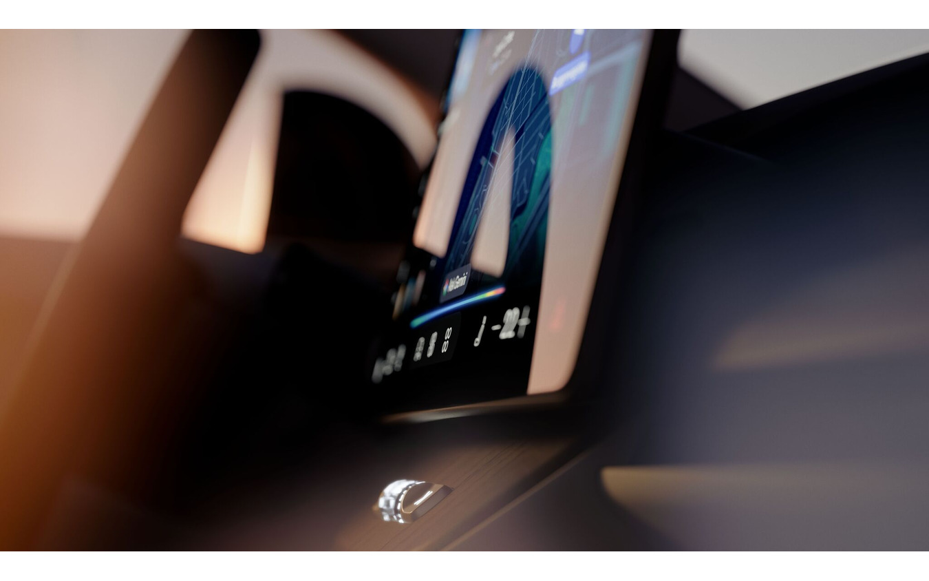 ボルボ EX60 のティザー