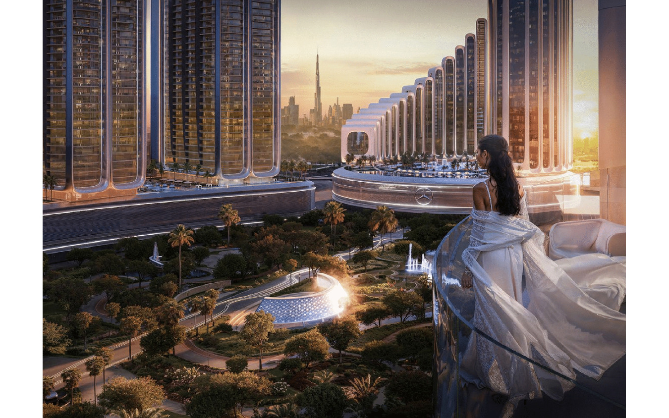 世界初のメルセデスベンツブランドによる都市型レジデンス「Mercedes-Benz Places | Binghatti City」