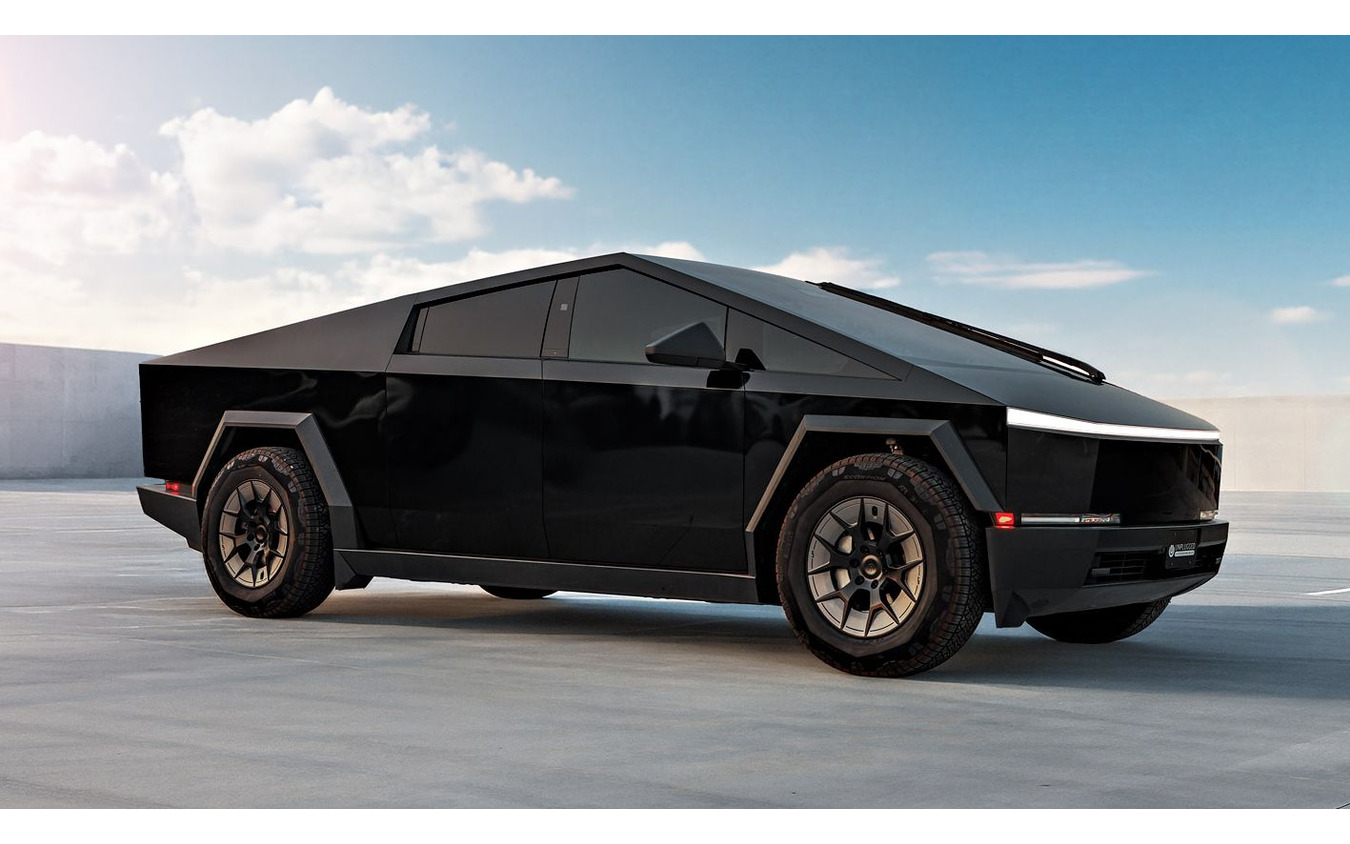 テスラ『サイバートラック』専用に設計した鍛造20インチホイール「UP-RW サイバー・ロード・ウォリアー」