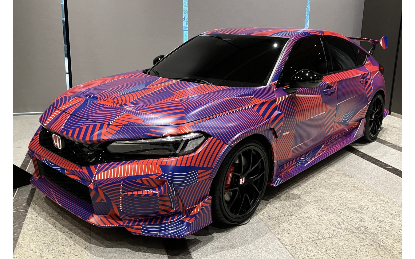 シビック・タイプR HRCコンセプト（2026 Honda × Aston Martin Aramco F1 Team ニューパートナーシップ始動発表会）
