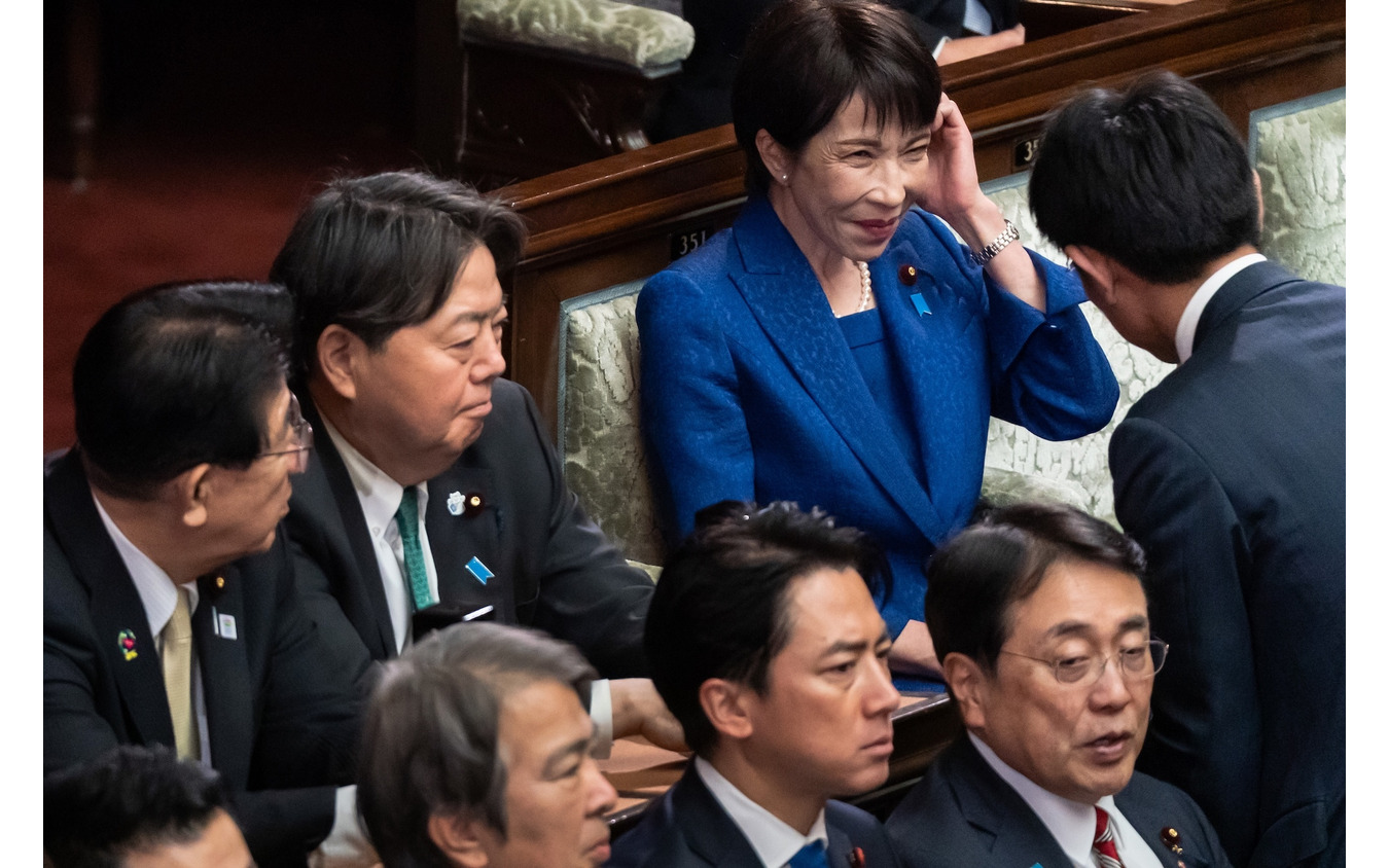 衆議院を解散した高市首相（1月23日）